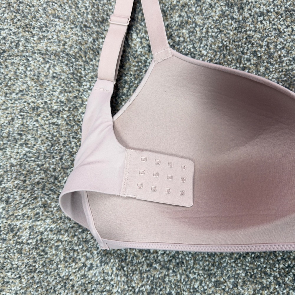 Soma Enbliss Wireless Bra 38D Blush Pink Smooth Comfort Adjustable Straps 79984 - Picture 5 of 6